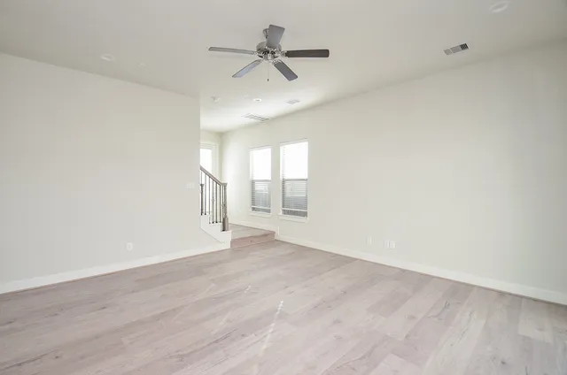 wooden floor in an empty room