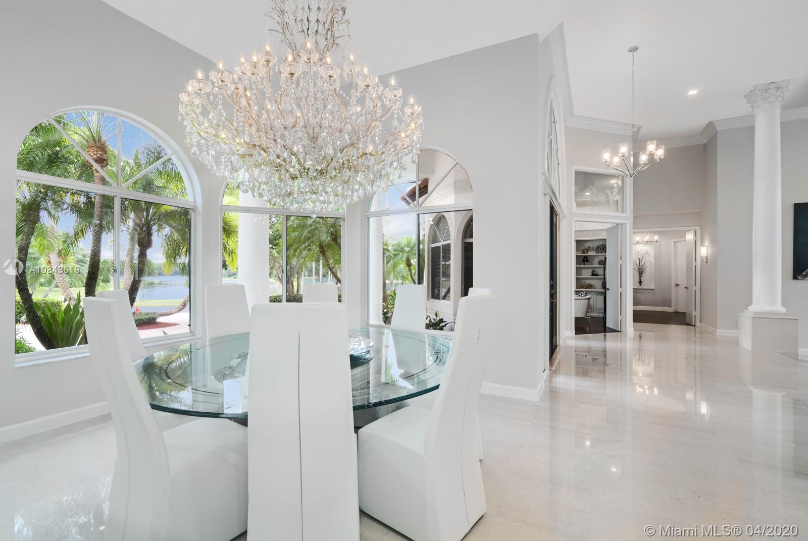 2725 Windmill Ranch Road Weston, FL 33331 - Photo 5 of 42 Formal dining room, overlooking the lake.