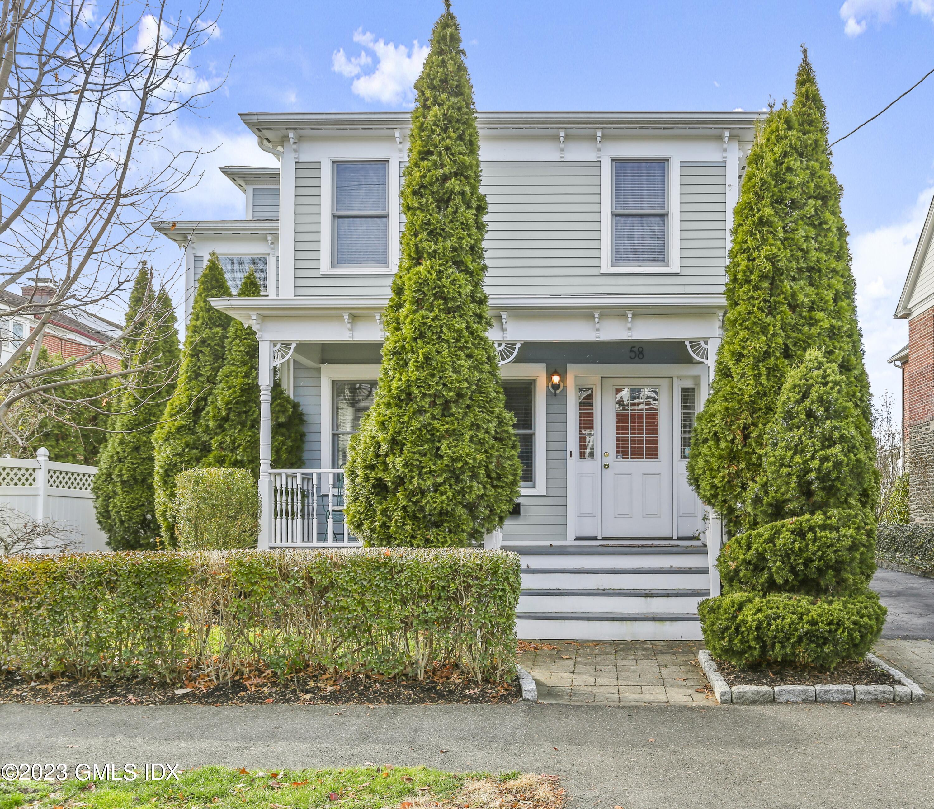 front view of a house