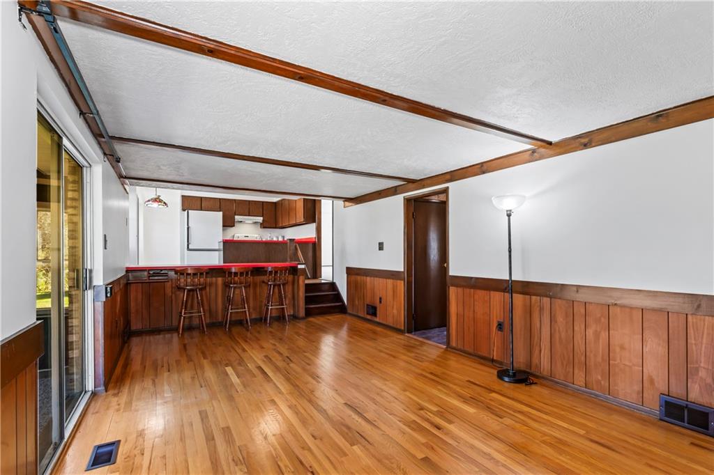 133 Tory Road Coraopolis, PA 15108 - Photo 27 of 48 a view of game room with wooden floor