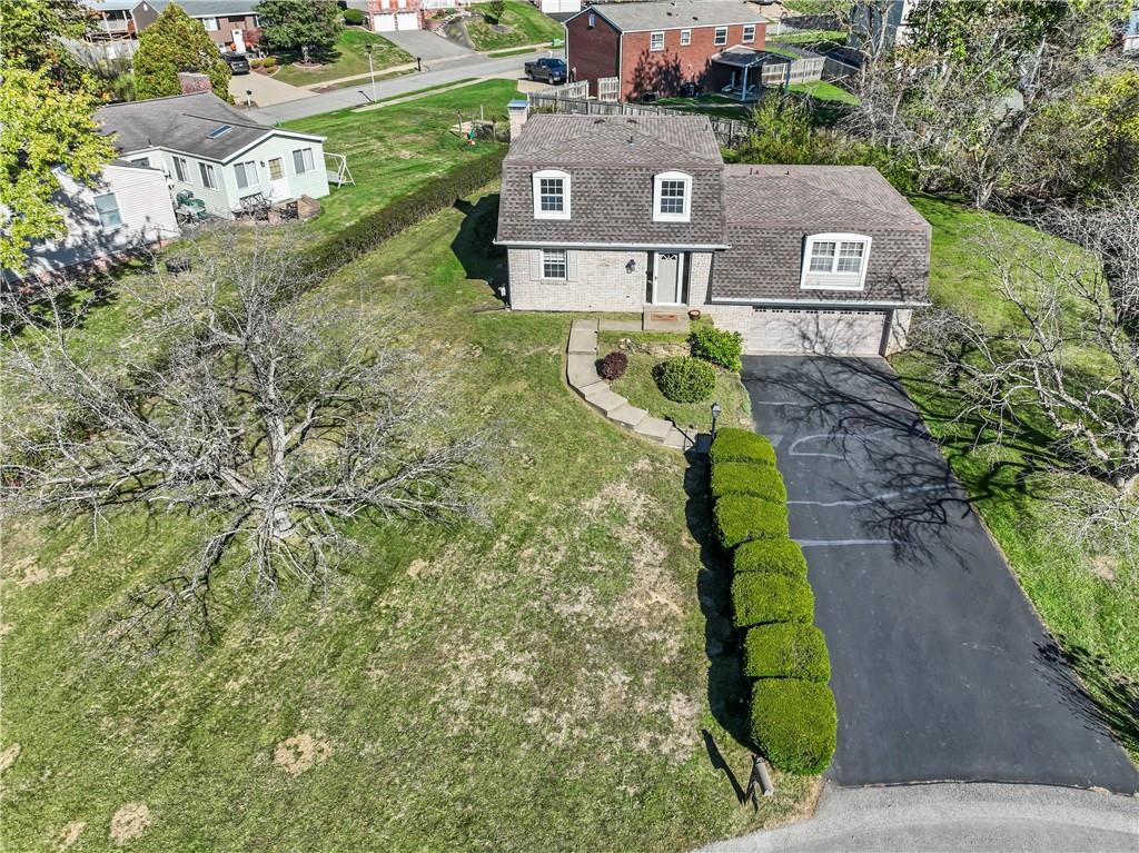 133 Tory Road Coraopolis, PA 15108 - Photo 3 of 48 a aerial view of a house with a yard