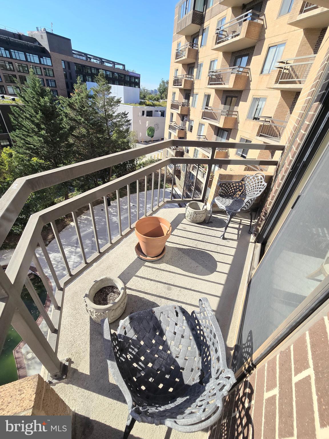 2111 Wisconsin Avenue Northwest, Unit 401 Washington, DC 20007 - Photo 8 of 16 a view of balcony