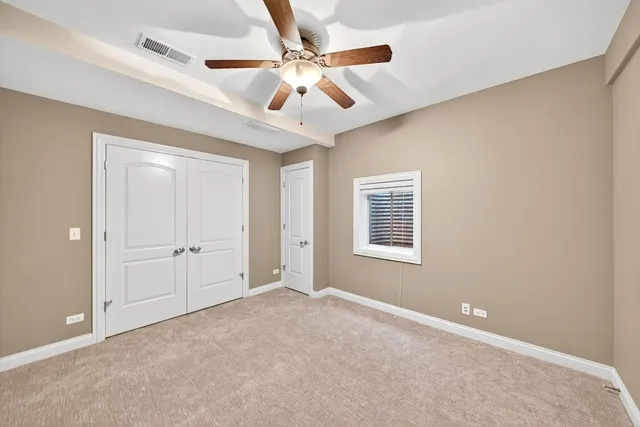a view of hallway with washer and dryer