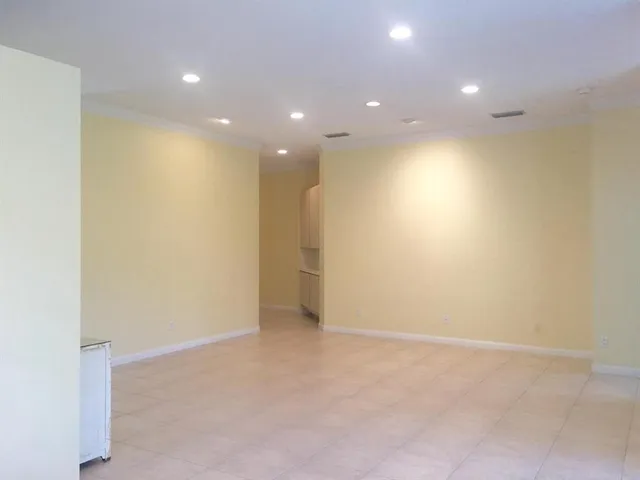 a view of empty room