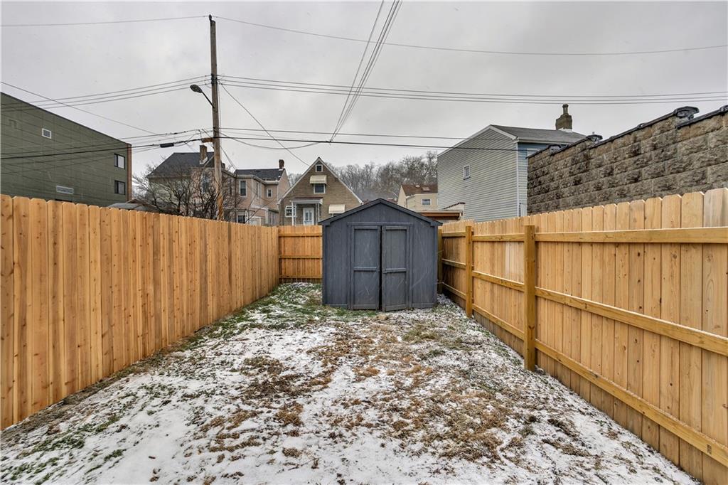 1841 Chislett Street Pittsburgh, PA 15206 - Photo 28 of 28 a view of a backyard