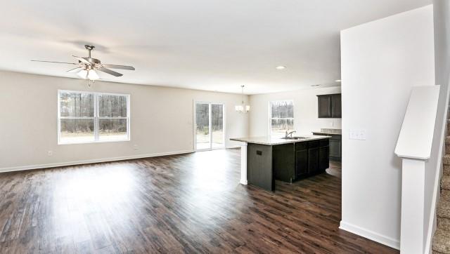 Picture not of Actual Home - Front door opens into the great room of the home, Welcome!