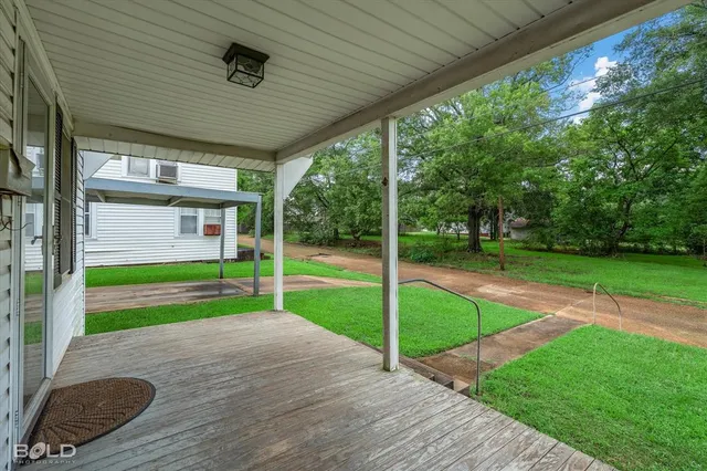 a view of outdoor space with swimming pool