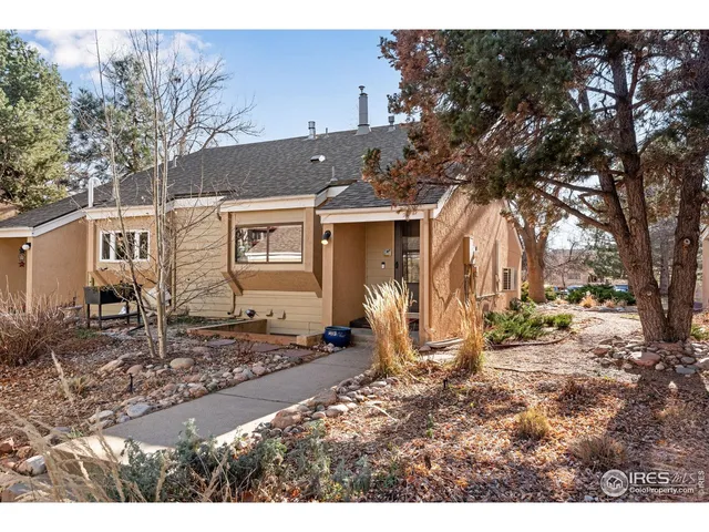 a backyard of a house