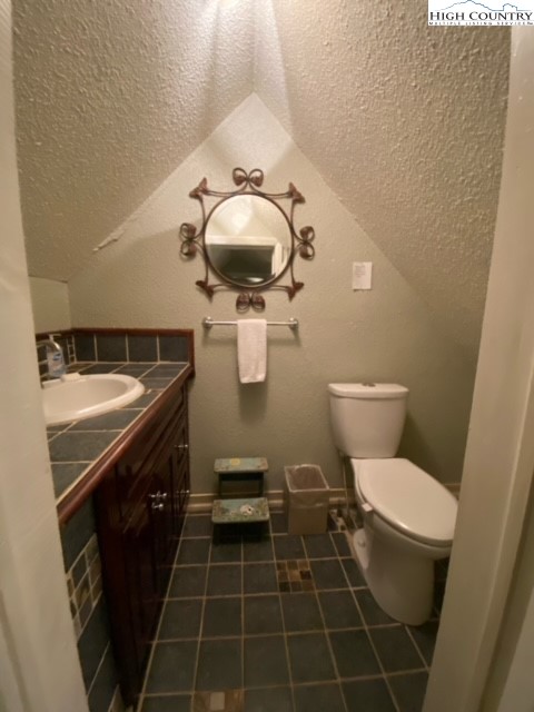 392 Old Danner Road Vilas, NC 28692 - Photo 22 of 34 a bathroom with a sink toilet and mirror