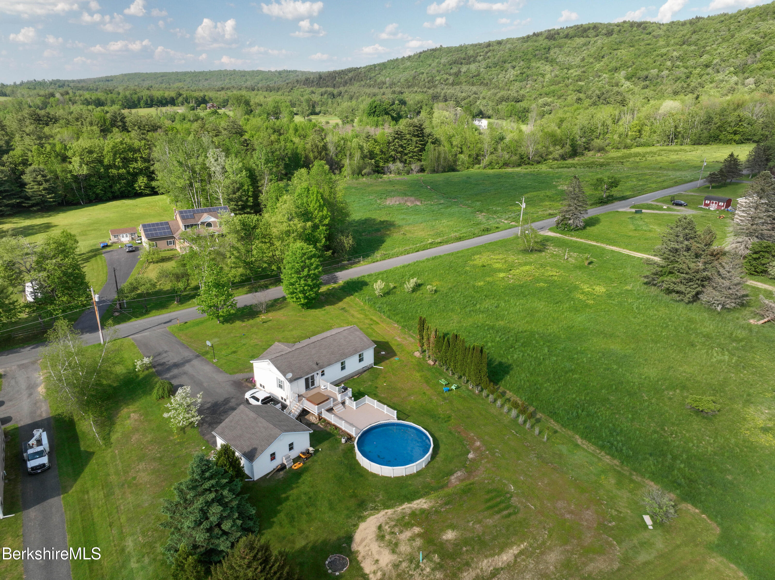 612 Notch Road Cheshire, MA 01225 - Photo 44 of 45 AERIAL VIEW