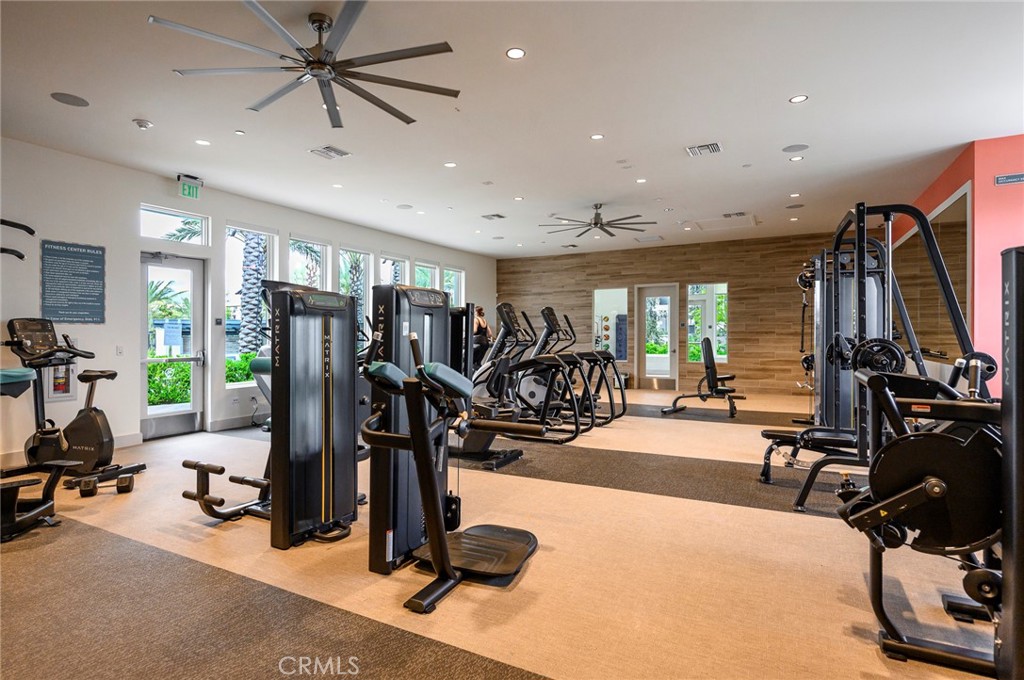 9560 Hammock Place Rancho Cucamonga, CA 91730 - Photo 34 of 48 a view of a room with gym equipment