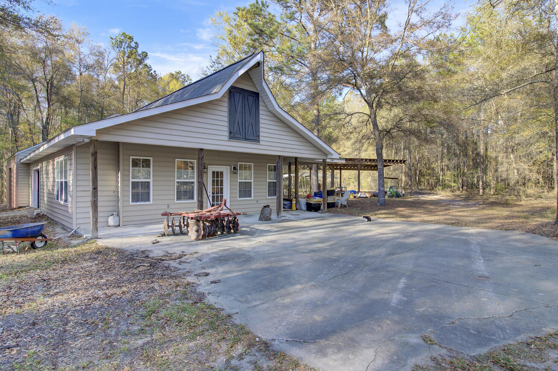 1640 Wire Road Dorchester, SC 29437 - Photo 48 of 85 Open Patio & Full Front Porch