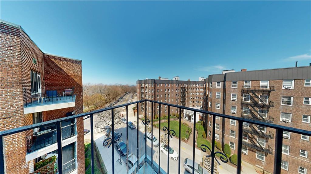 7401 Shore Road, Unit 6F Brooklyn, NY 11209 - Photo 10 of 14 a view of balcony with staircase