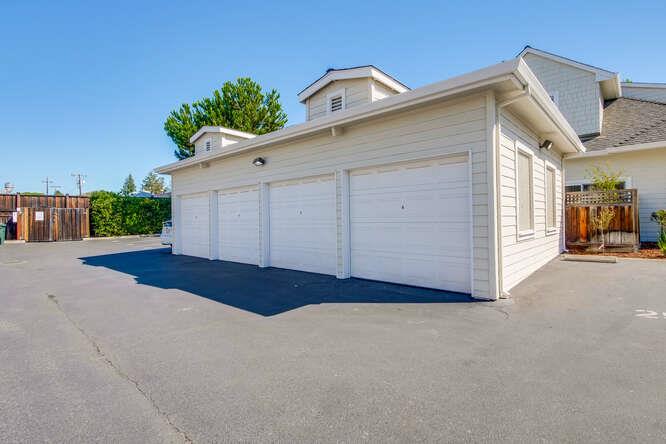 Cottage Court Mountain View, CA 94043 - Photo 36 of 43 a view of a house with a garage