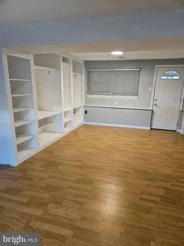 a view of empty room with an empty room