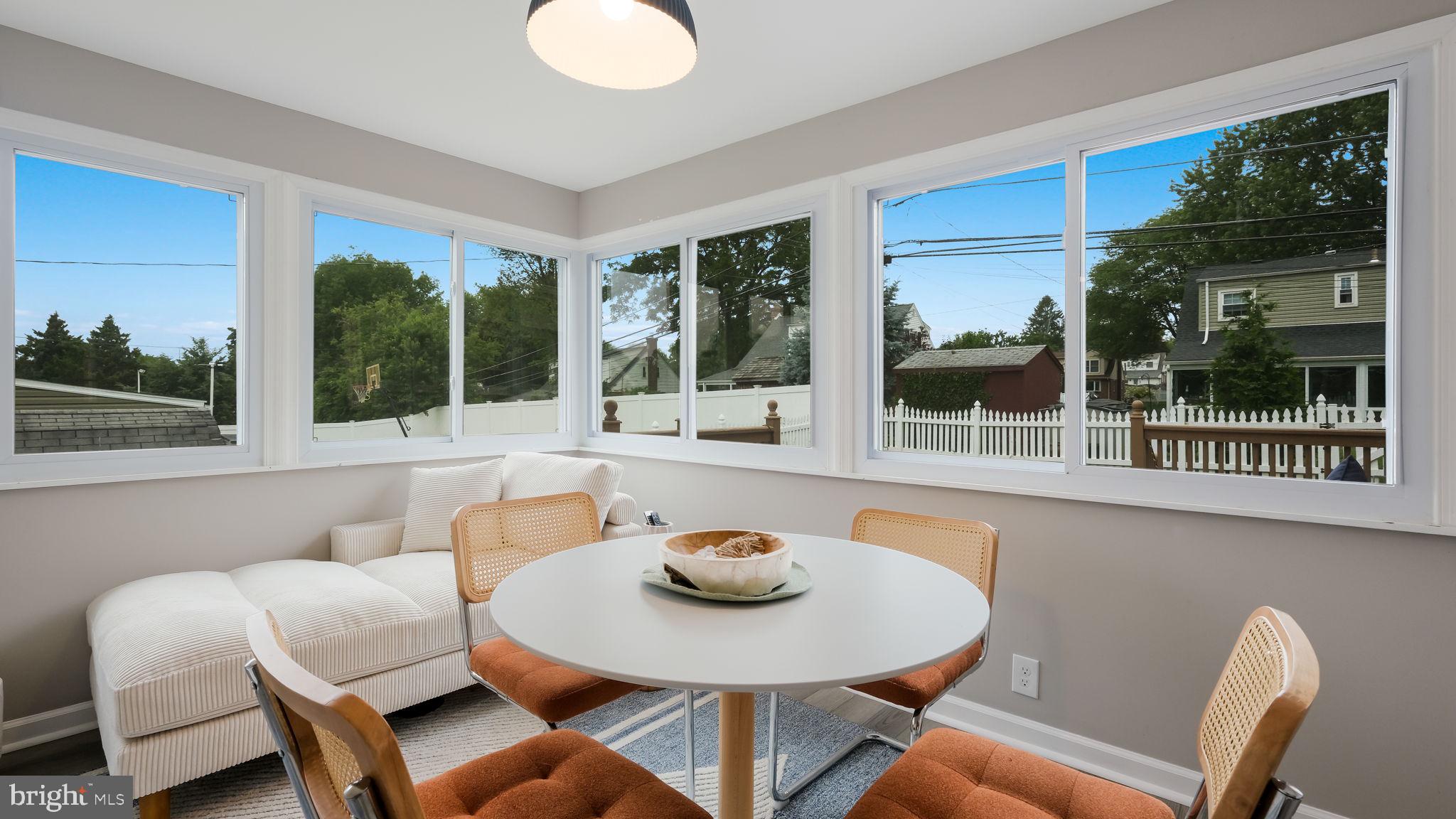 626 Topsfield Road Hatboro, PA 19040 - Photo 14 of 29 a view of a dining room with furniture window and outside view