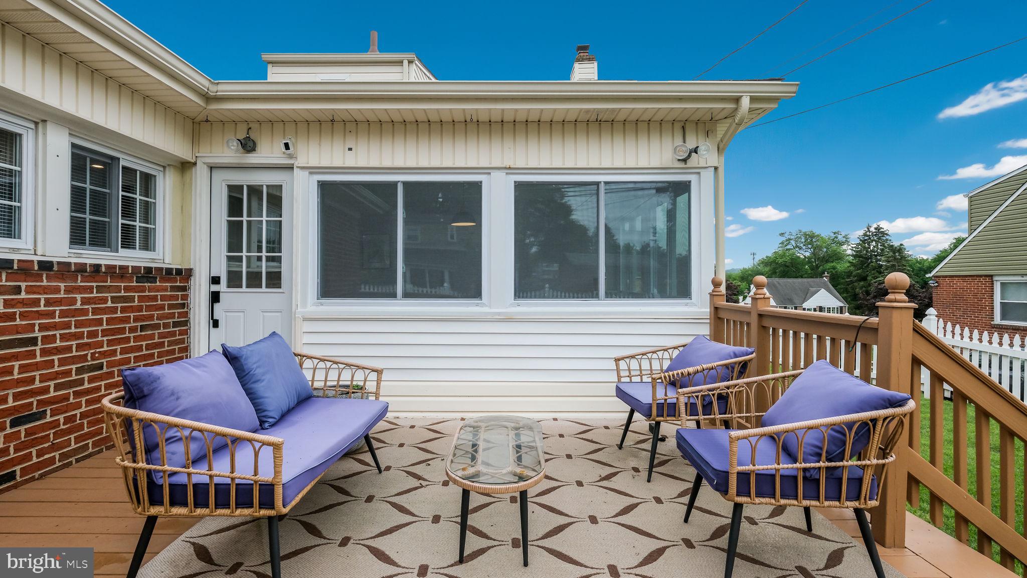 626 Topsfield Road Hatboro, PA 19040 - Photo 25 of 29 a view of a chairs and table in the patio
