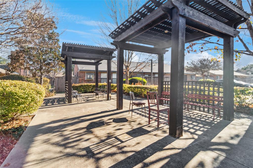 2111 East Belt Line Road, Unit 132C Richardson, TX 75081 - Photo 15 of 15 a view of a porch with wooden floor