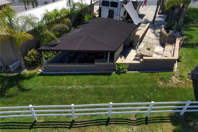 a view of a balcony with chairs