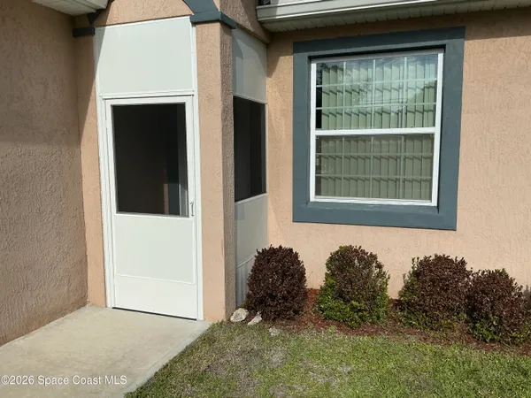 a bathroom with a window