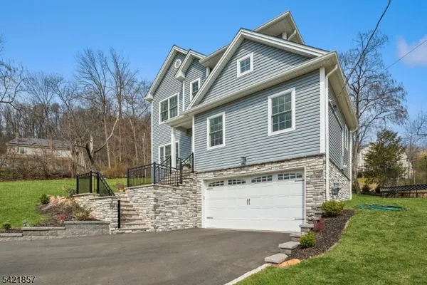 front view of house with a yard