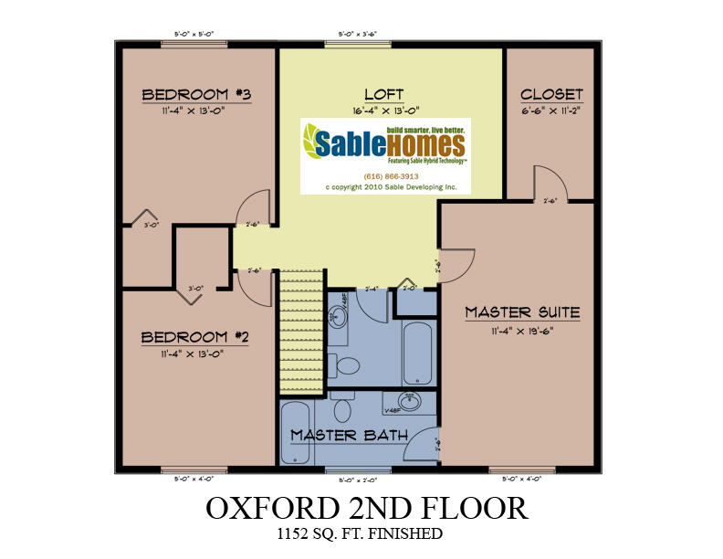 2833 14 Mile Road Northeast Sparta, MI 49345 - Photo 25 of 27 oxford-upper-floor-aug-6-2010