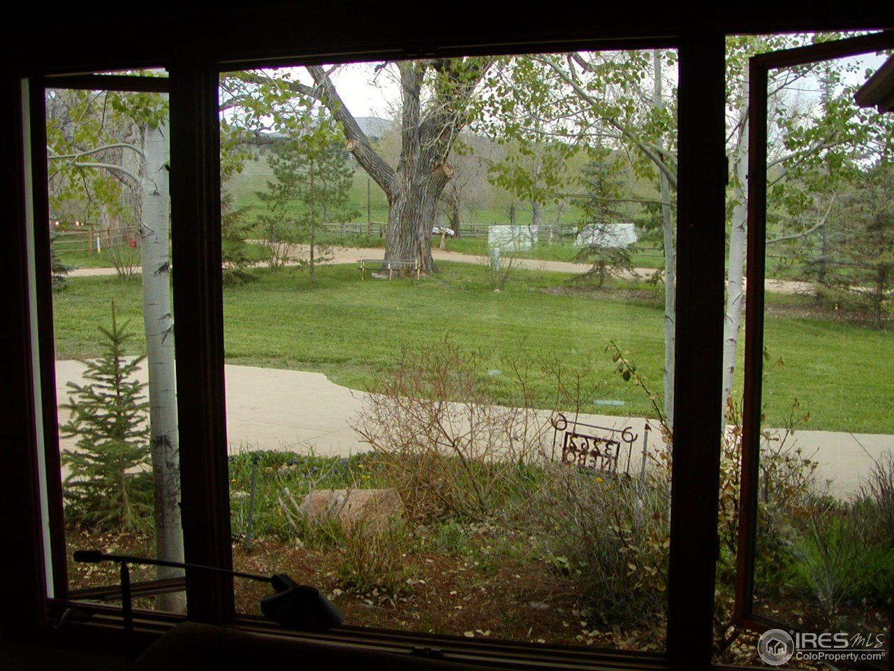 3262 Nebo Road Boulder, CO 80302 - Photo 18 of 24 a view of backyard from window