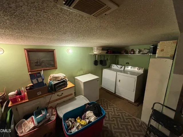 a room with storage and utility