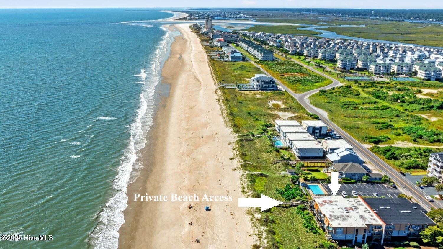 277 West First Street, Unit 1I Ocean Isle Beach, NC 28469 - Photo 17 of 43 Private beach access for the community.