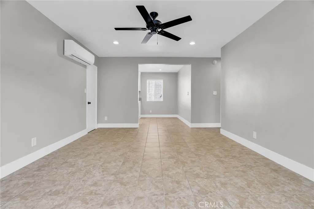 5828 Whitsett Avenue Valley Village, CA 91607 - Photo 10 of 27 a view of an empty room and a ceiling fan
