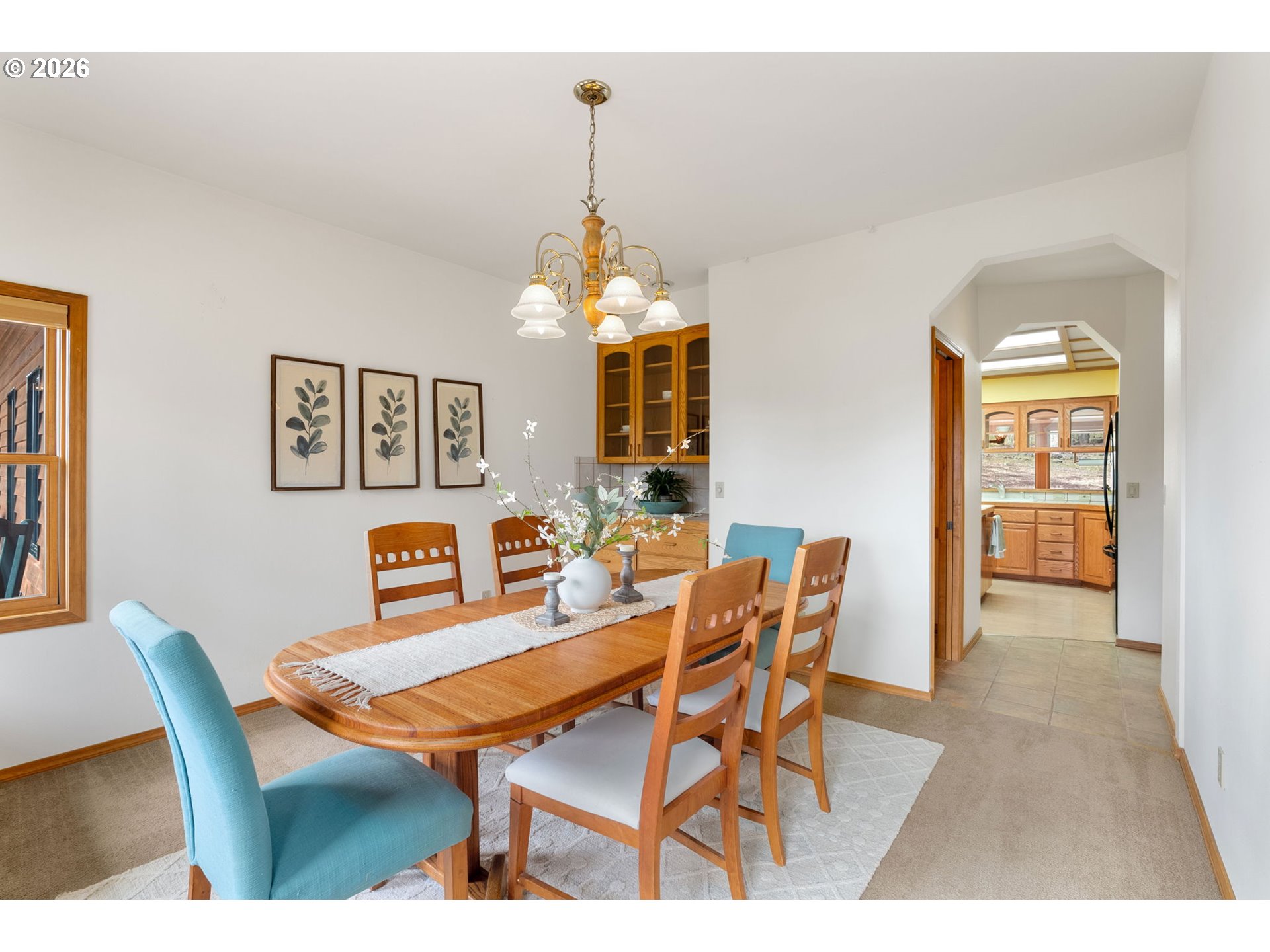 163 Goldenpine Goldendale, WA 98620 - Photo 19 of 43 a dining room with a table and chairs