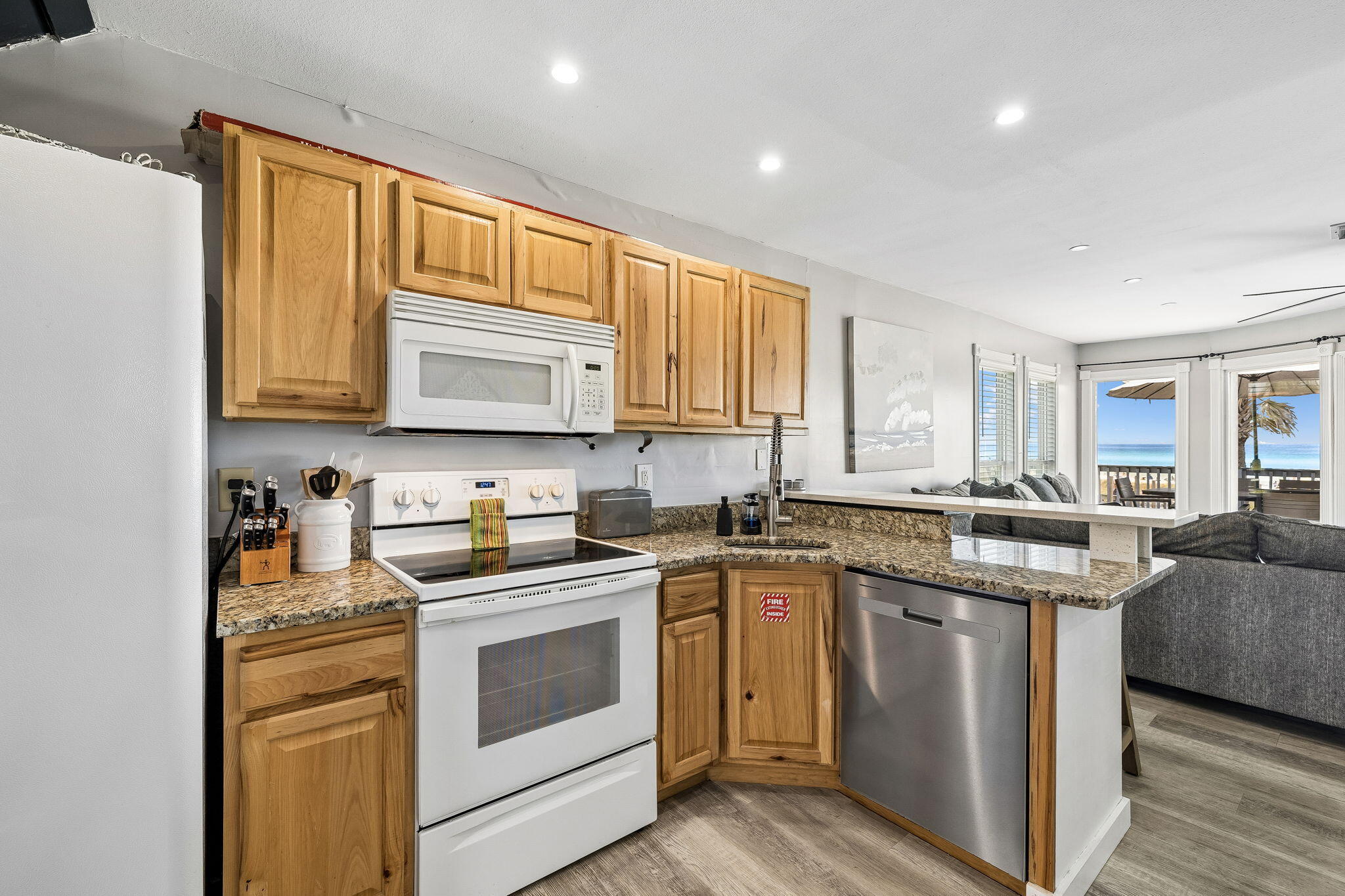17305 Front Beach Road, Unit 1 Panama City Beach, FL 32413 - Photo 13 of 37 Kitchen