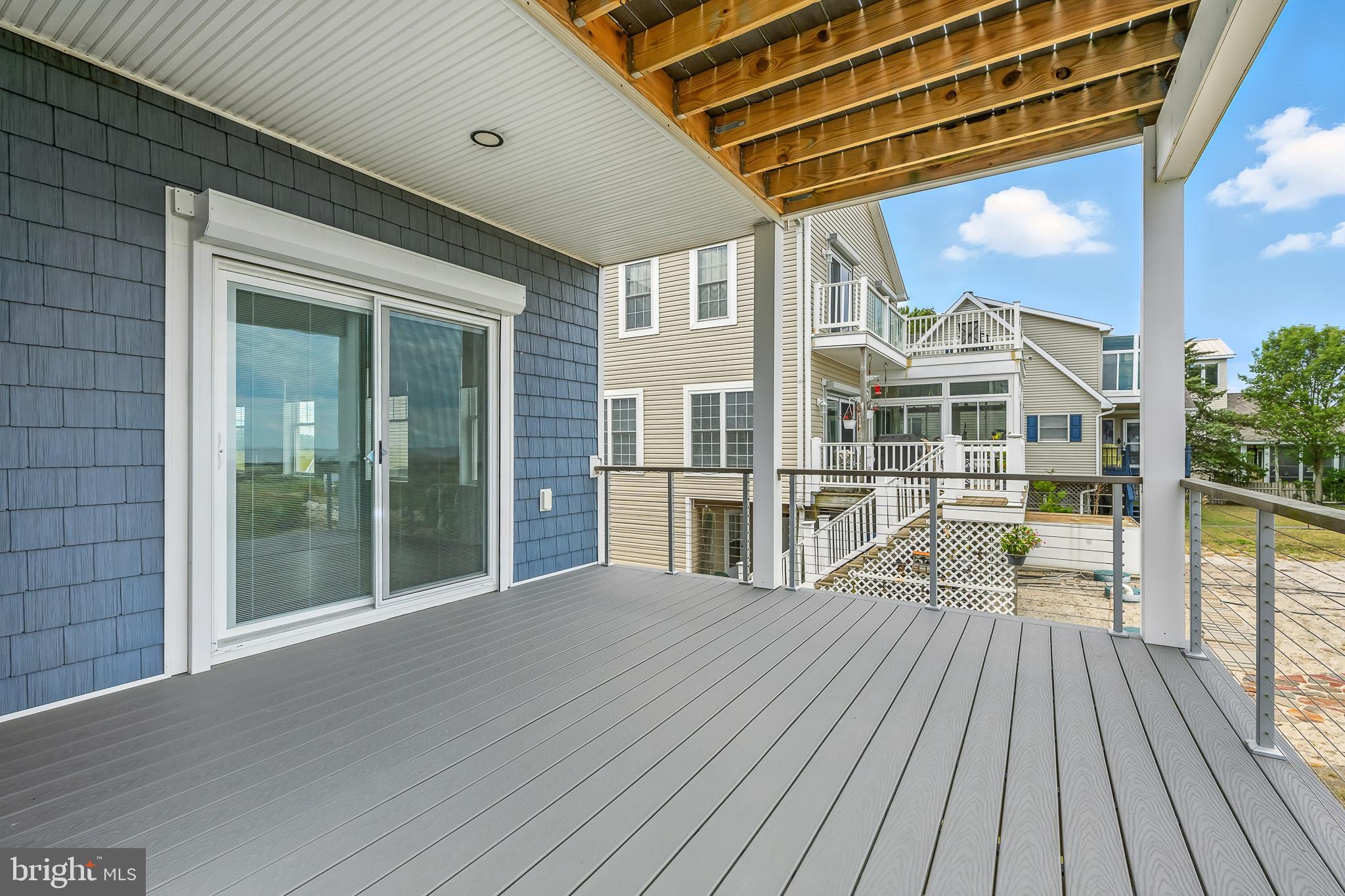 549 Bay Avenue Milford, DE 19963 - Photo 17 of 60 a view of a balcony with wooden floor