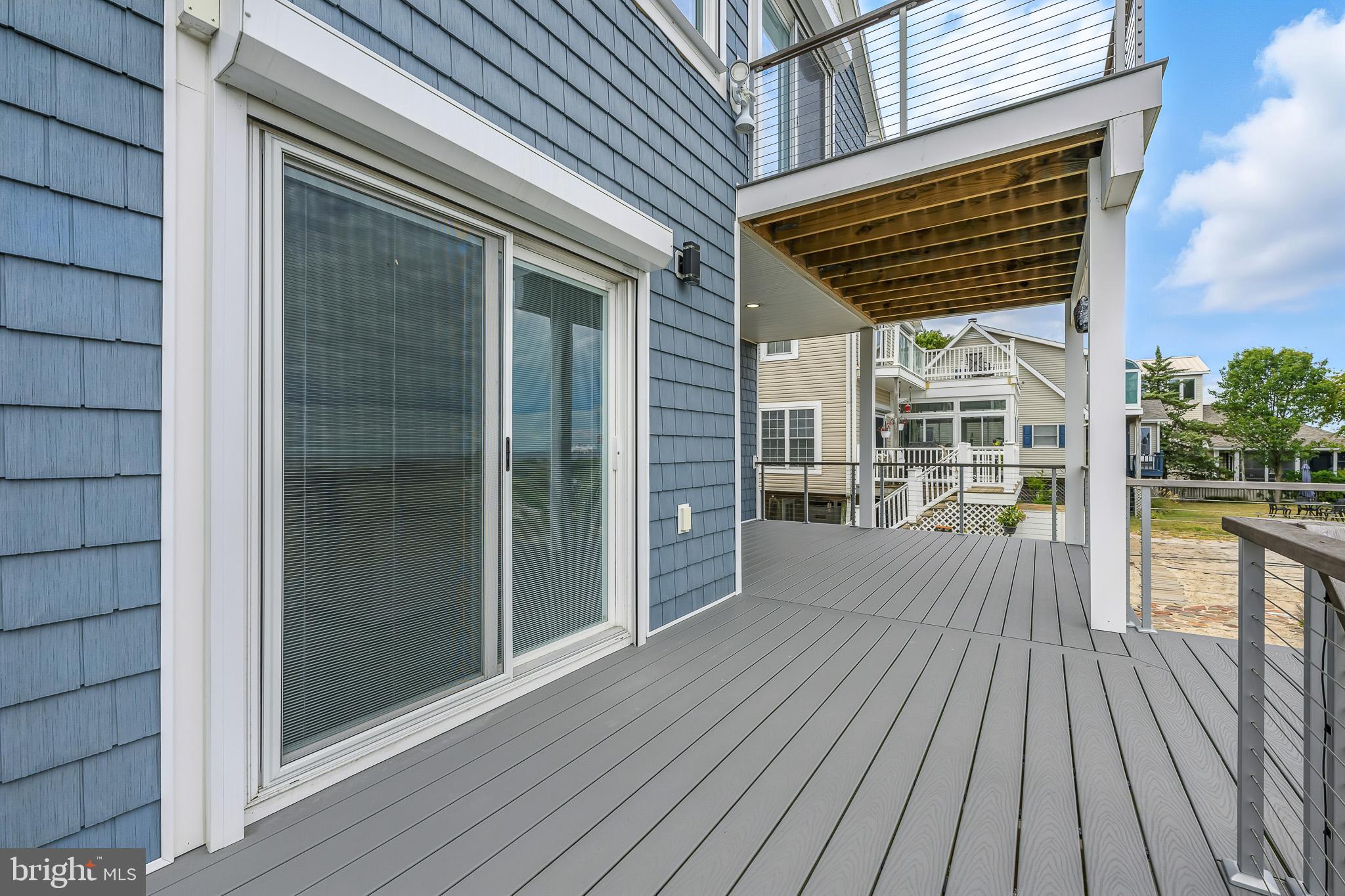 549 Bay Avenue Milford, DE 19963 - Photo 46 of 60 an outdoor view of balcony with wooden floor
