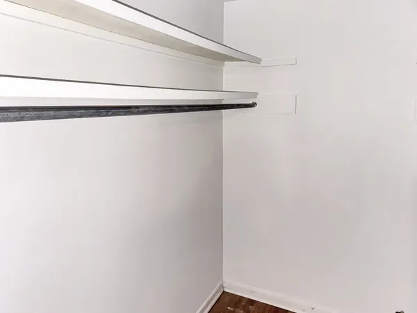 a view of a rack on the wall