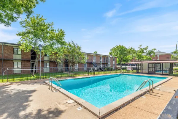 a view of a house with pool