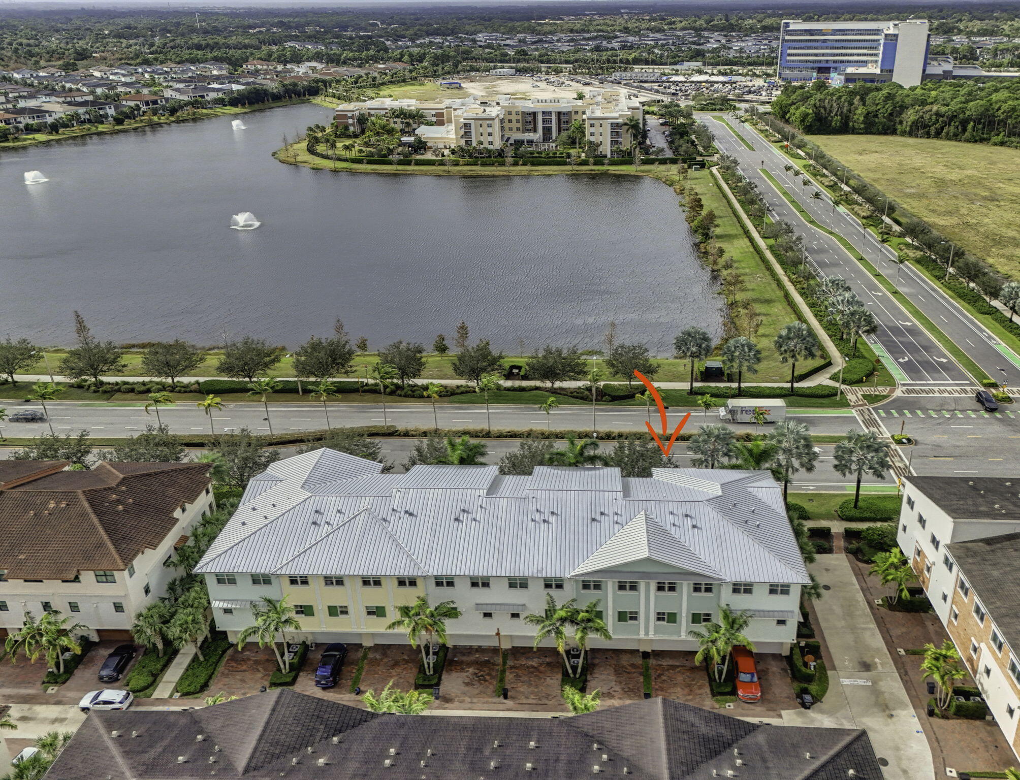 13392 Alton Road Palm Beach Gardens, FL 33418 - Photo 3 of 57 an aerial view of a city with lake view