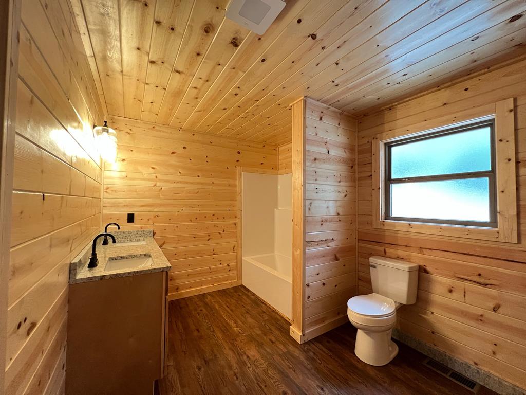 94 Ranger Trail Way Murphy, NC 28906 - Photo 12 of 25 a bathroom with a sink and a toilet