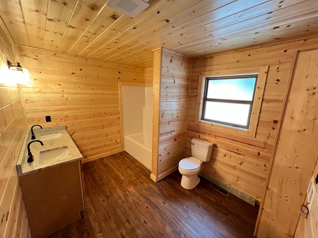 94 Ranger Trail Way Murphy, NC 28906 - Photo 13 of 25 a bathroom with a sink and a mirror