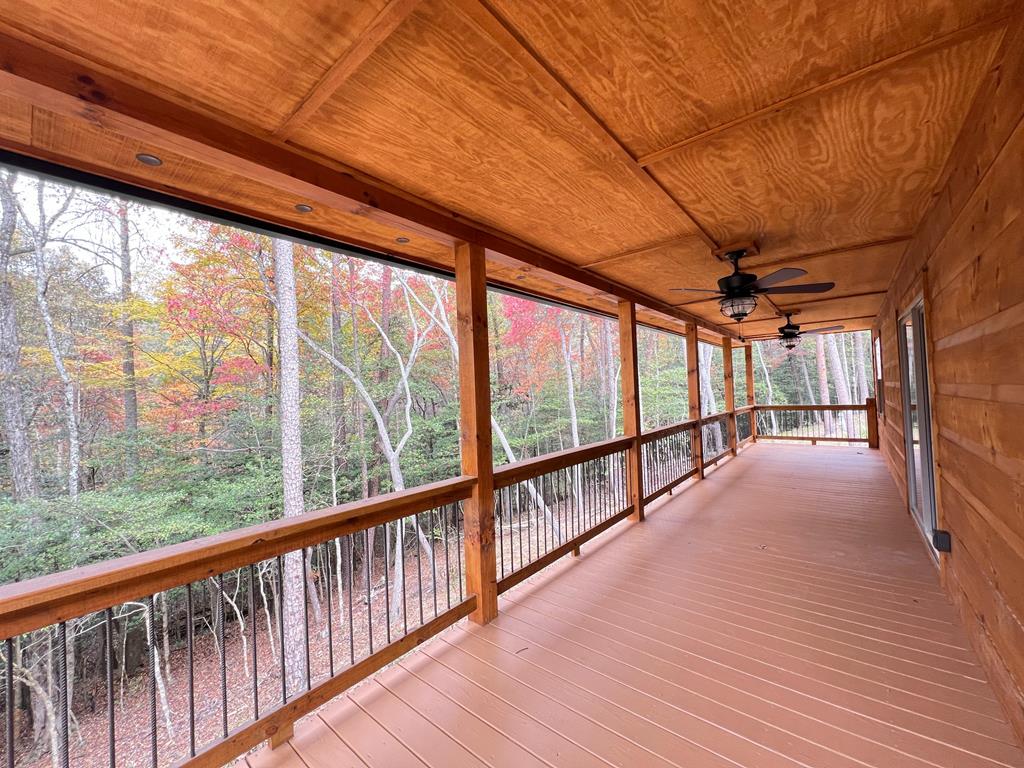94 Ranger Trail Way Murphy, NC 28906 - Photo 20 of 25 a view of porch with wooden floor