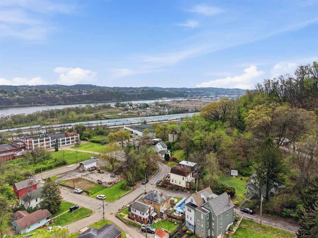 144 Davis Avenue McKees Rocks, PA 15136 - Photo 50 of 50 a view of a city with mountains in the background