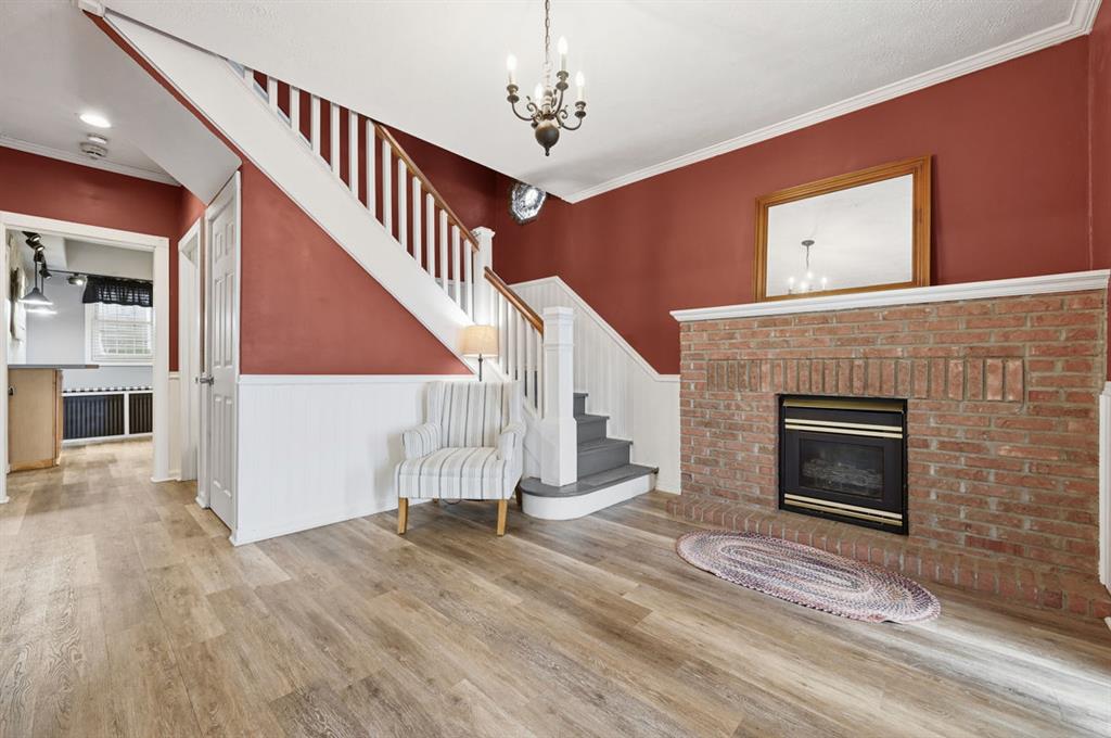 144 Davis Avenue McKees Rocks, PA 15136 - Photo 7 of 50 a view of entryway and hall with wooden floor