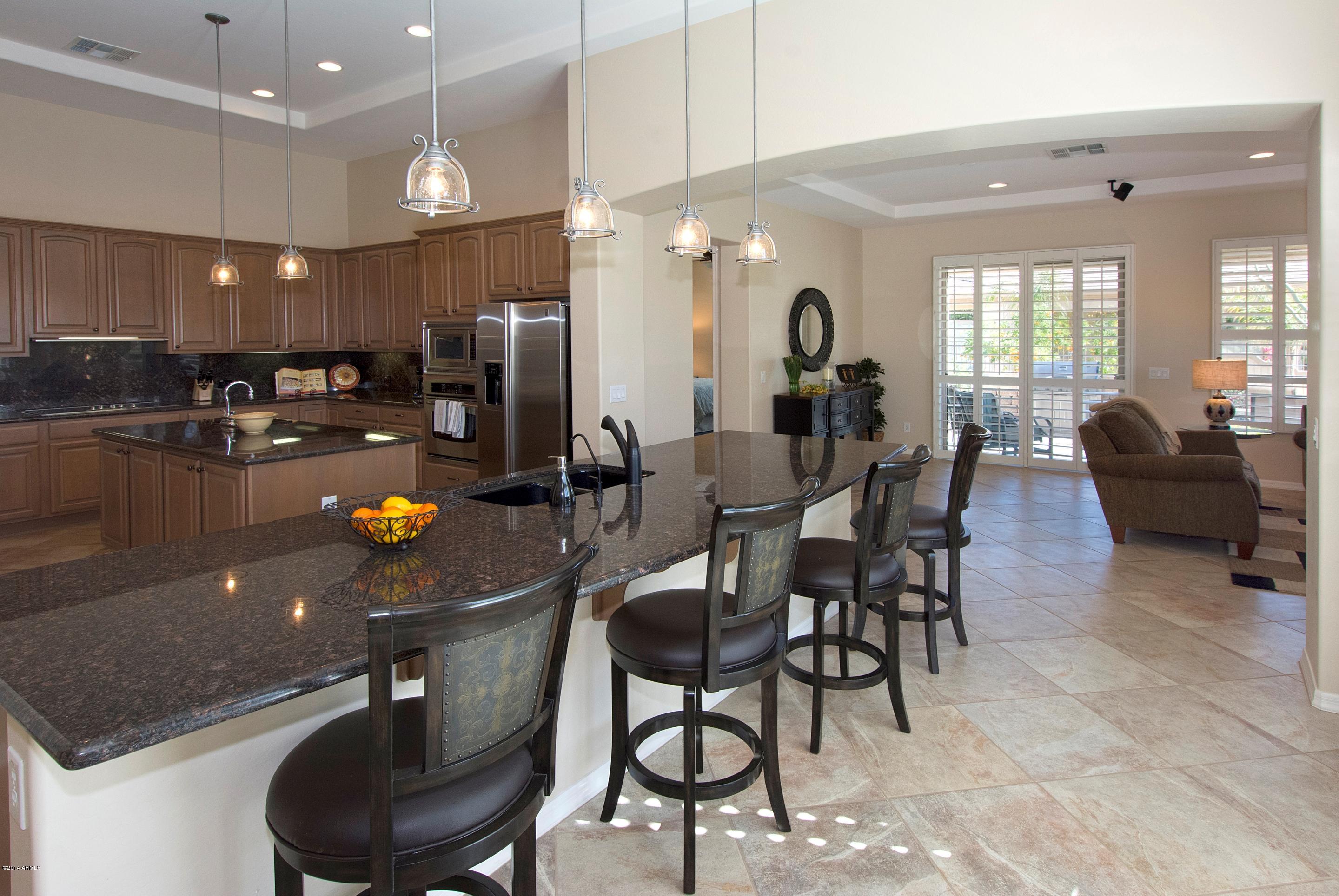 4487 East Rakestraw Lane Gilbert, AZ 85298 - Photo 10 of 30 Kitchen Bar View