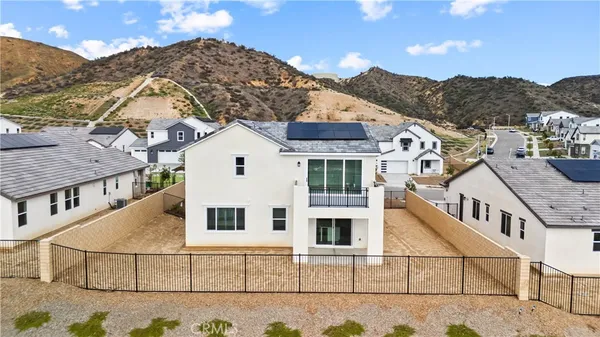 an aerial view of residential houses