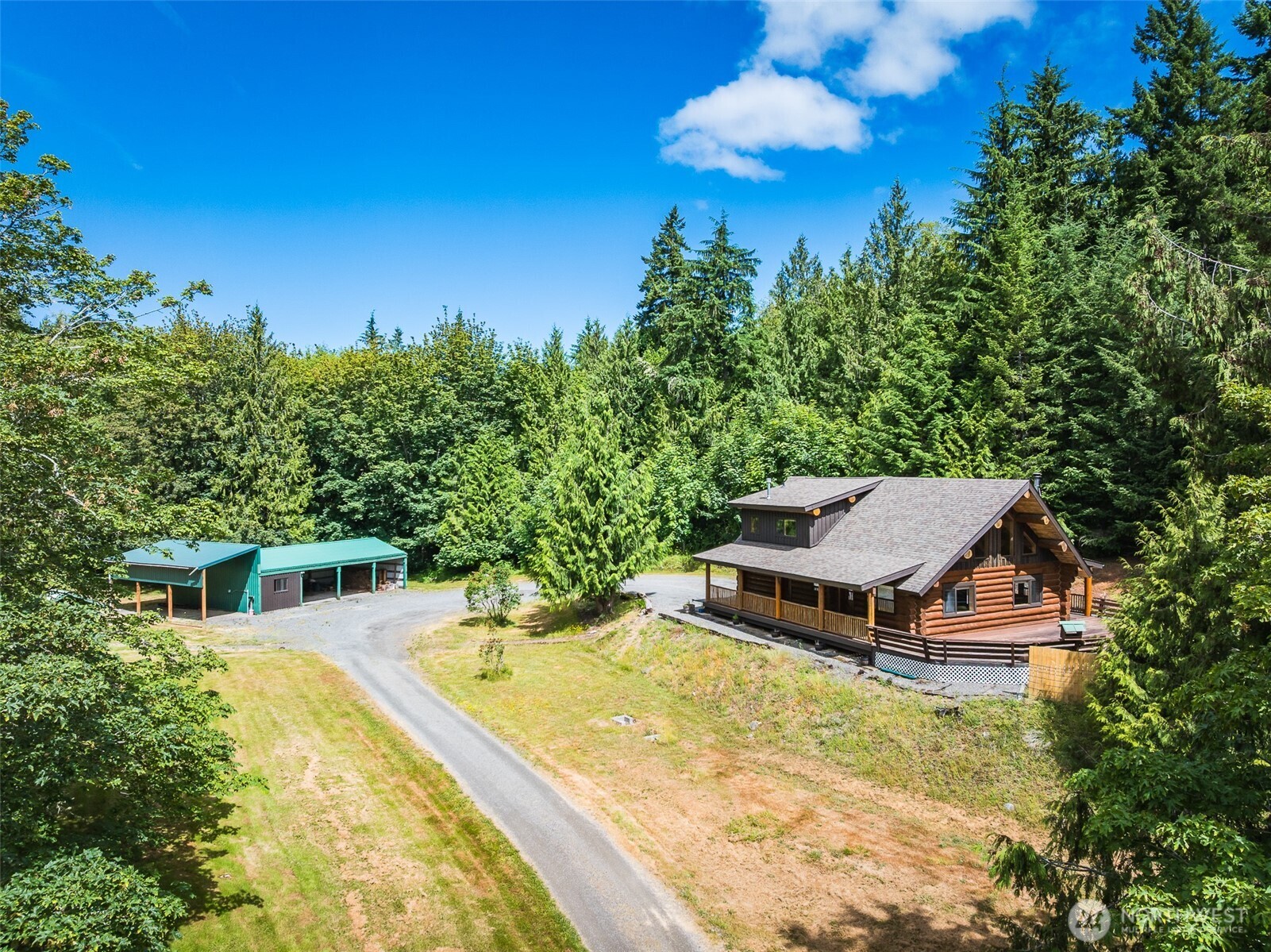 1422 Grauel-Ramapo Road Port Angeles, WA 98363 - Photo 30 of 40 swimming pool view with a seating space