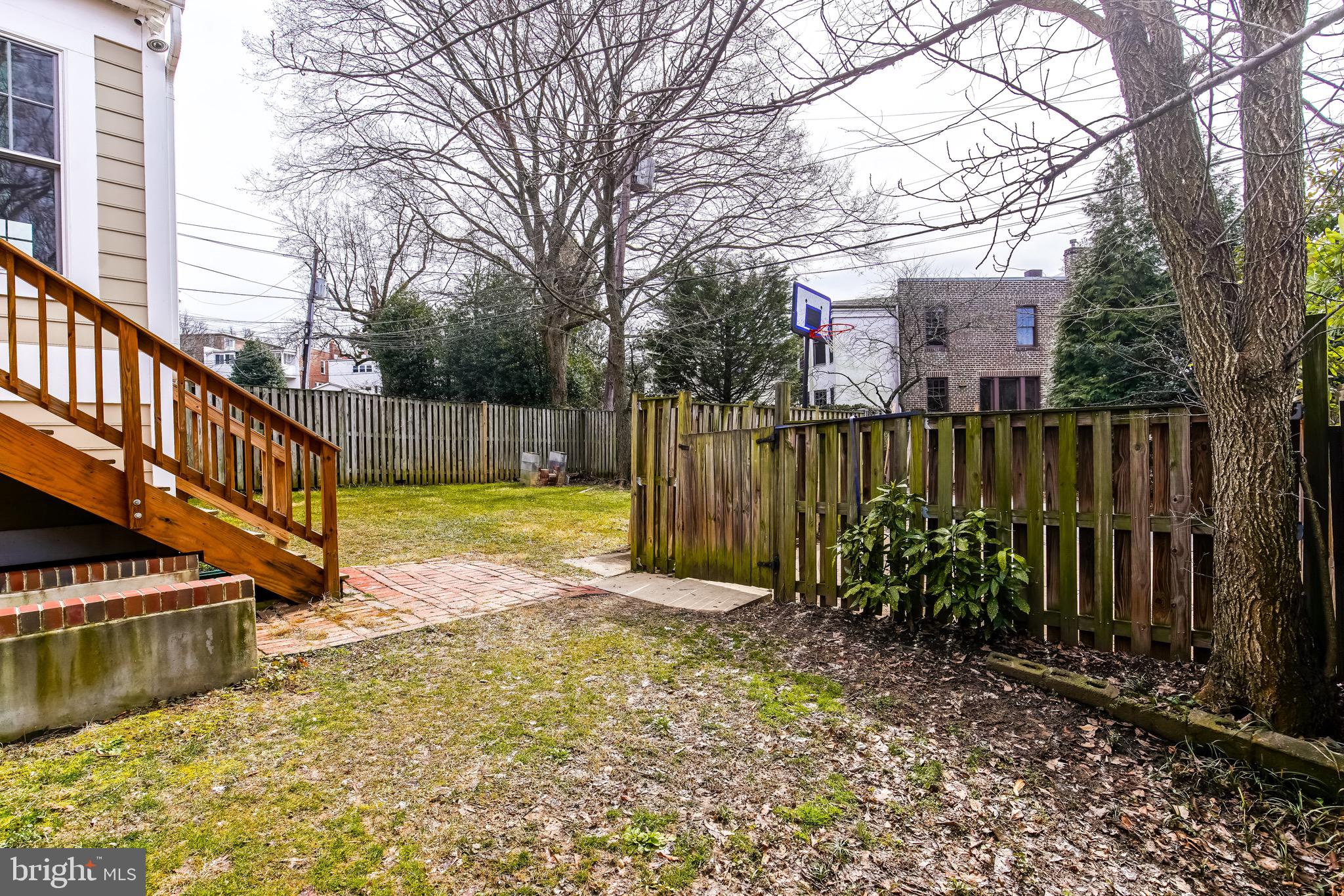 4232 River Road Northwest Washington, DC 20016 - Photo 42 of 46 Back yard