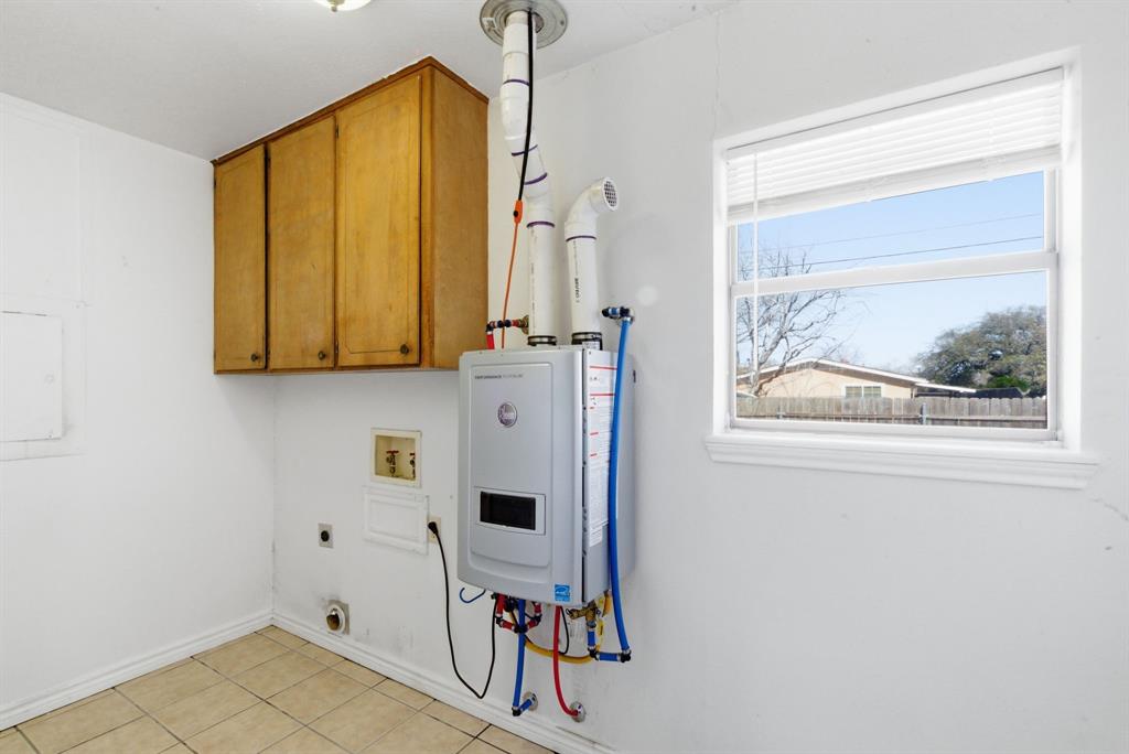 504 North Hall Street Hamilton, TX 76531 - Photo 12 of 31 a view of storage and utility room with a window
