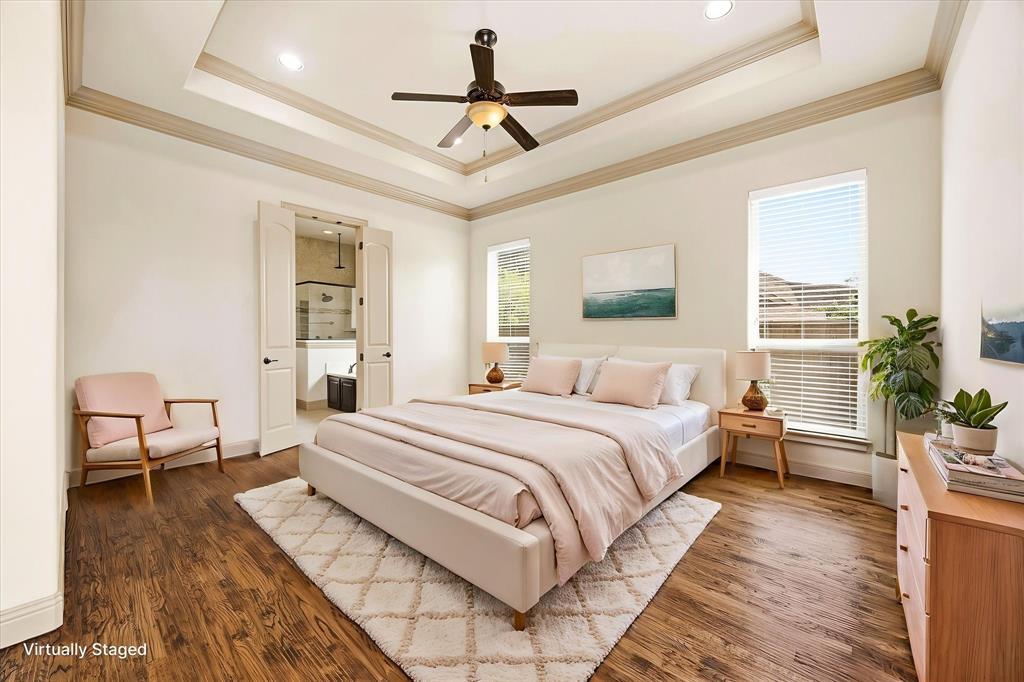 647 Gillon Way Rockwall, TX 75087 - Photo 20 of 40 Stunning master bedroom opens onto spa style master bath