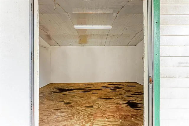 a view of wooden floor