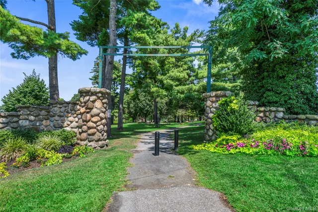 a view of a lake with outdoor space